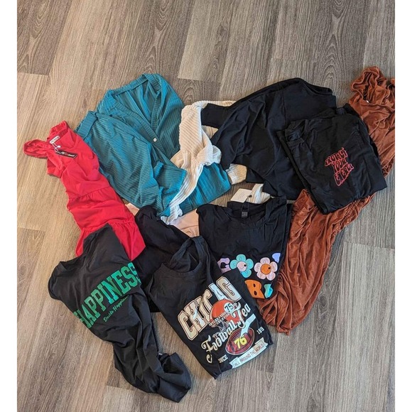 SHEIN Tops - 10 Pieces *New* SHEIN Wardrobe-size 1XL Bundle